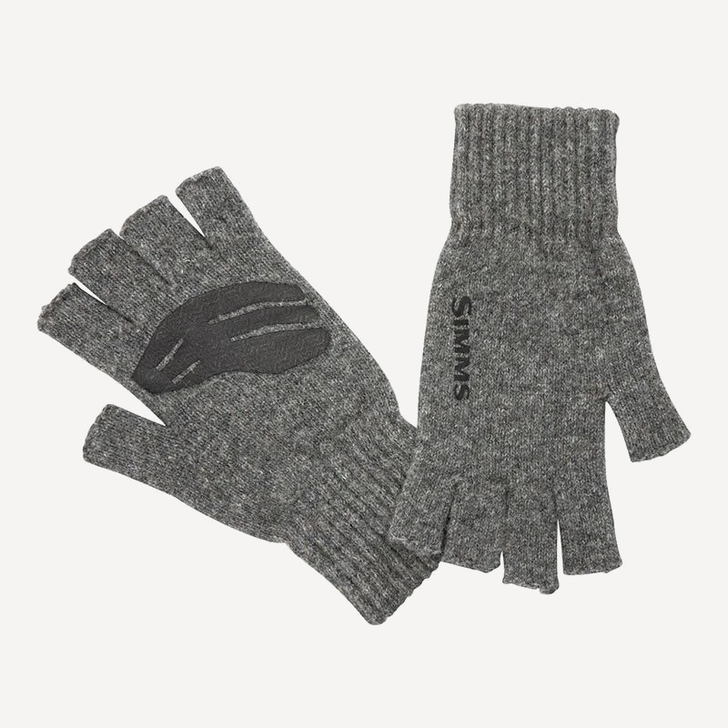 Перчатки Simms Wool 1/2 Finger Glove